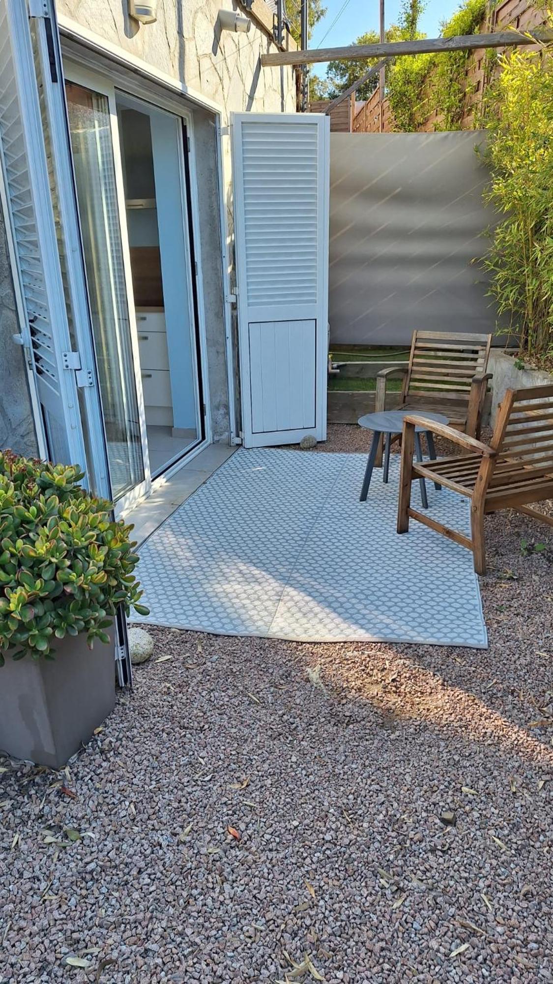 T2 De 45 M2 Sur Porticcio Avec Jardin Apartment Bagian luar foto